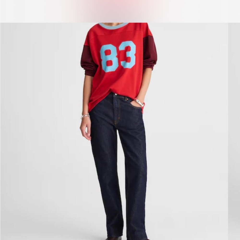 Alexa Chung for Madewell Slim Boyfriend Jean in Rinse Wash